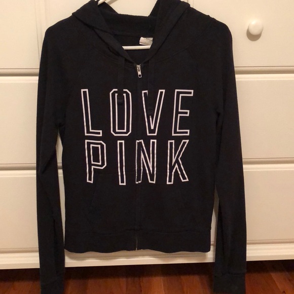 PINK Victoria's Secret Tops - Vs pink zip up hoodie